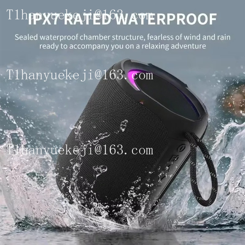 Portable Bluetooth Speaker Waterproof Ipx7 - Bezprzewodowy głośnik stereo z podwójnym parowaniem,