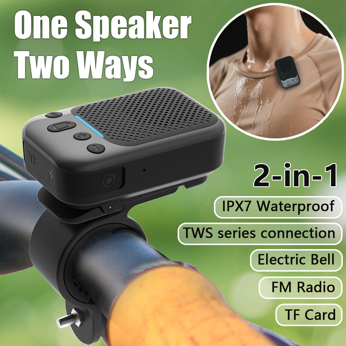 Mini Głośnik Bezprzewodowy Blu – Portable Bluetooth Speaker Waterproof Ipx7 recenzja i cena