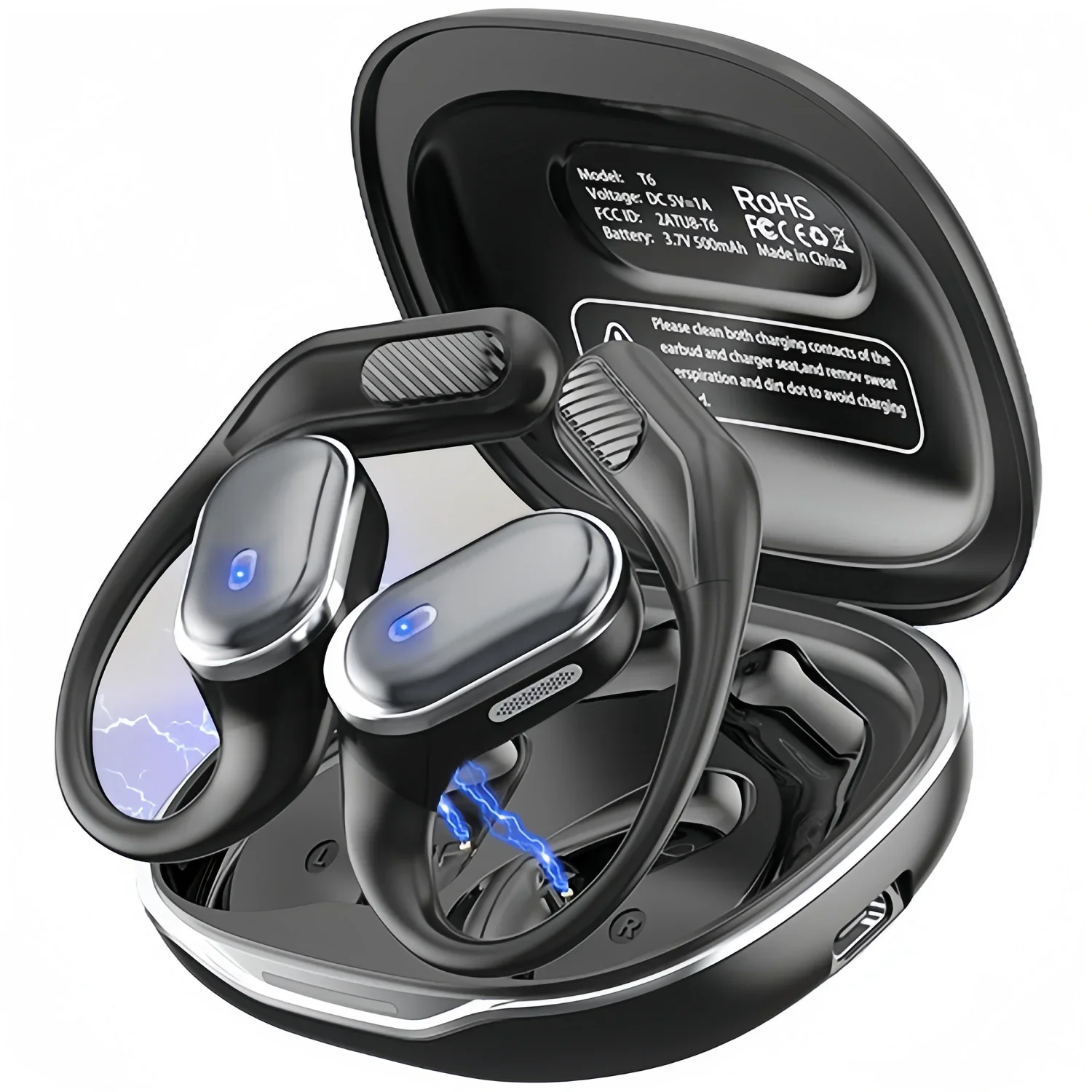 Słuchawki otwarte na ucho z st – Type C Wired Earphones With Mic recenzja i cena