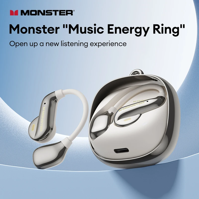 Monster AC390 – bezprzewodowe  – Open Ear Air Conduction Headphones recenzja i cena