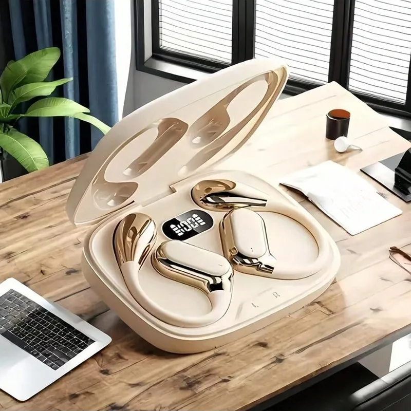 Oryginalne słuchawki douszne Q – Open Ear Air Conduction Headphones recenzja i cena