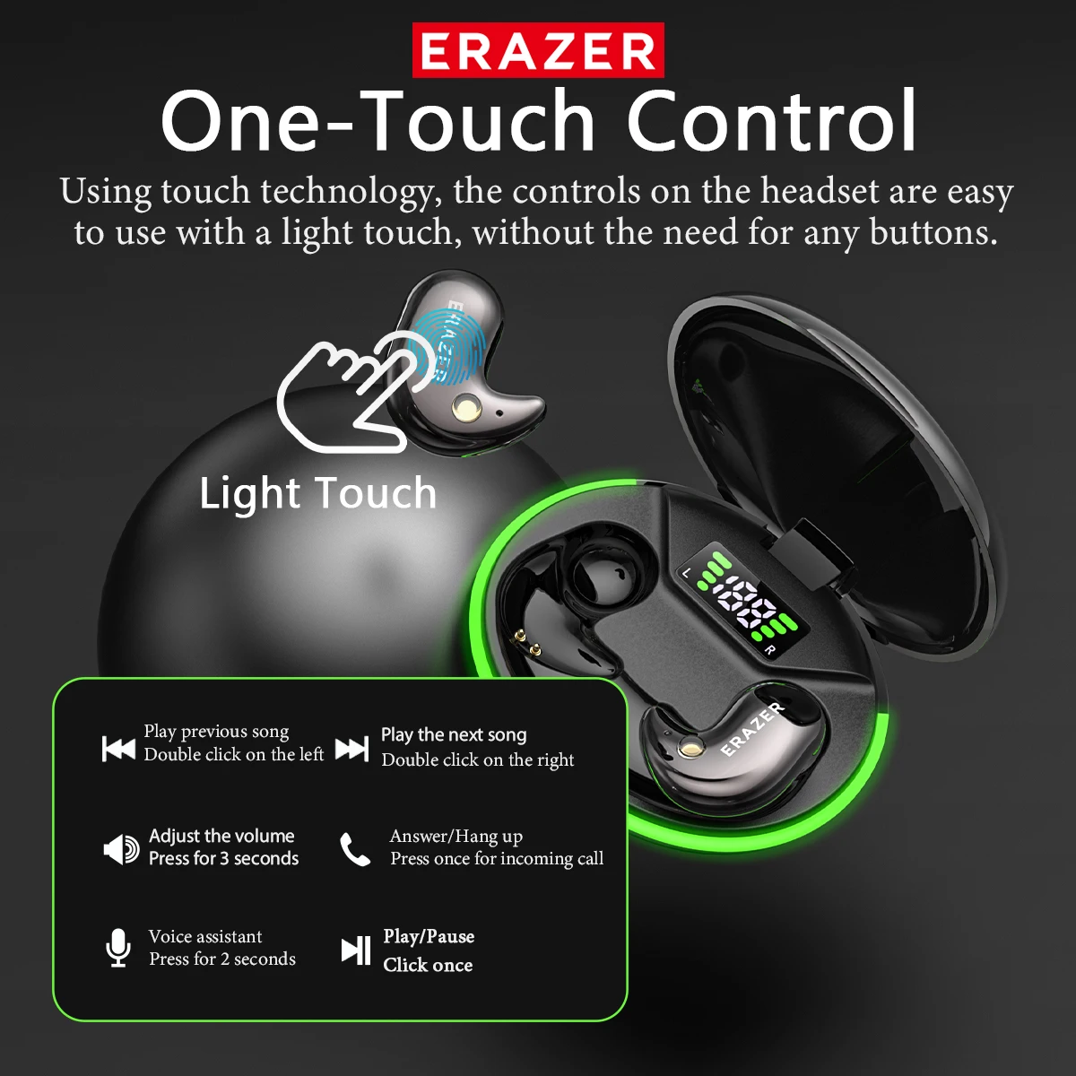 Słuchawki douszne Bluetooth EA – Headphones recenzja i cena
