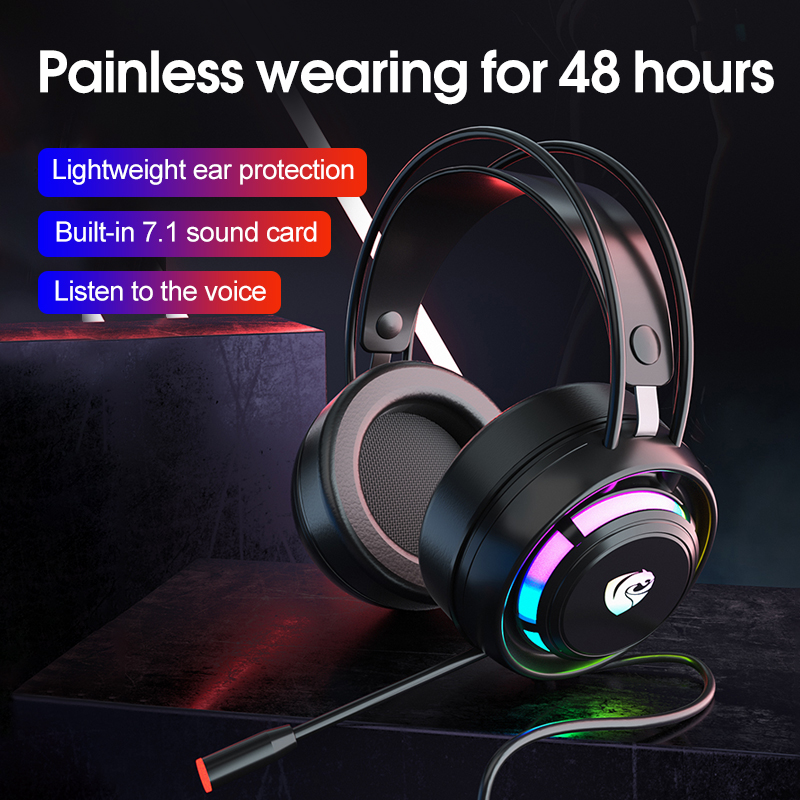 Słuchawki gamingowe PSH-300 7. – Gaming Headset With Mic Rgb recenzja i cena