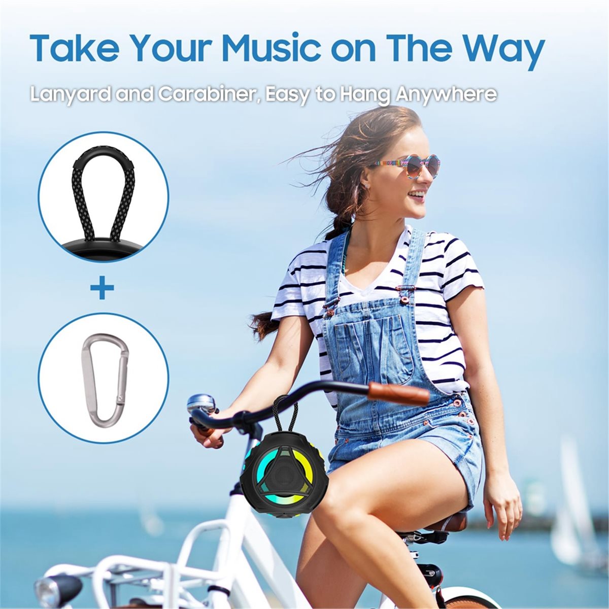 Mini głośnik Bluetooth do prys – Portable Bluetooth Speaker Waterproof Ipx7 recenzja i cena